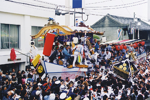 常陸大津の御船祭と祭事船