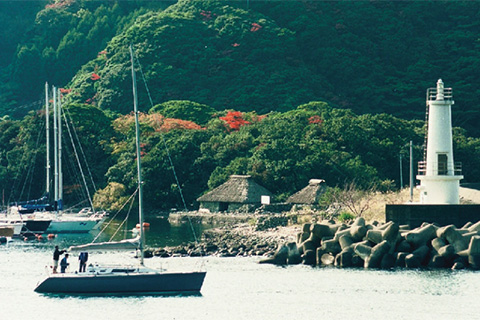 網屋崎の網小屋