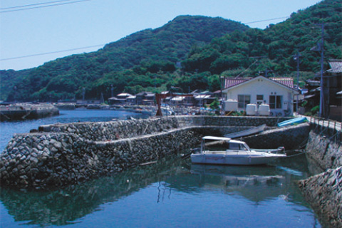 牛島漁港藤田・西﨑の波止