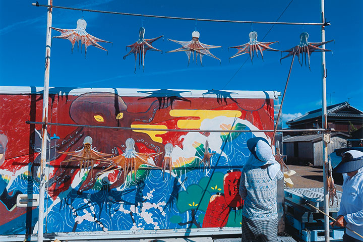 干しダコの季節